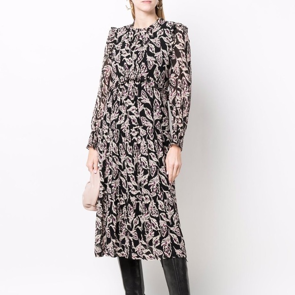 Bash Freja Midi Dress Medium - Picture 1 of 6